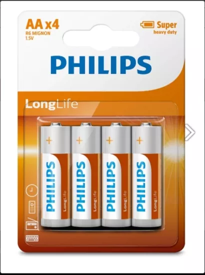 PHİLİPS LONGLİFE AA 4LÜ KALEM PİL