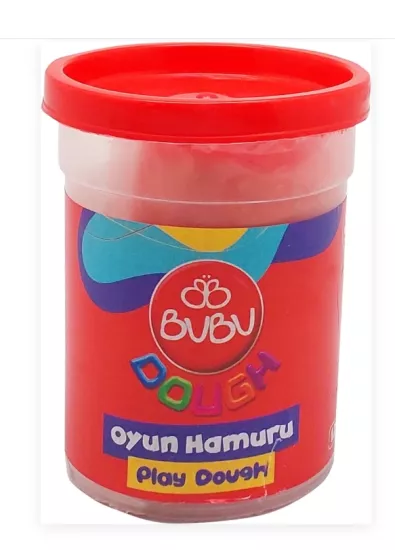BUBU OYUN HAMURU 100 GR. KIRMIZI