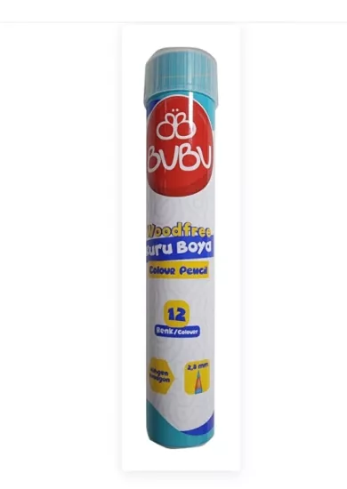 BU-BU WOODFREE KURUBOYA TÜP 12’Lİ