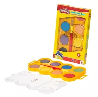 PLAY-DOH SULUBOYA JUMBO 8 RENK 40 MM.