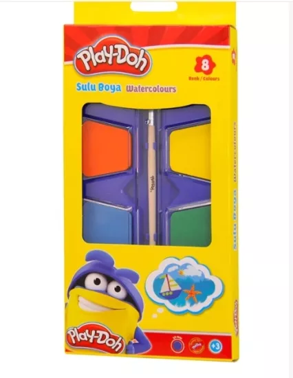 PLAY-DOH SULUBOYA 8 RENK JUMBO 35MM