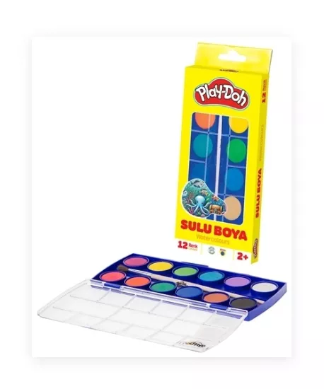 PLAY-DOH SULUBOYA KÜÇÜK 12 RENK