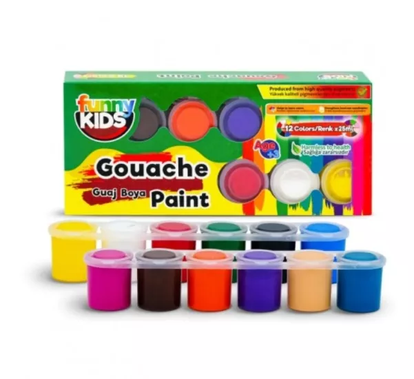FUNNY KIDS GUAJ 12*25 ML SIRALI SET