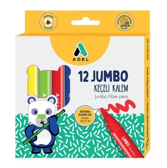 ADEL JUMBO KEÇELİ KALEM