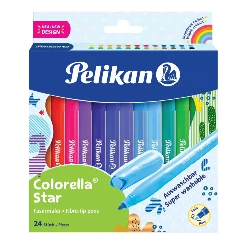 PELİKAN C302 COROLELLA KEÇELİ KALEM 24 RENK