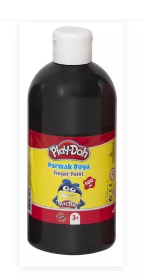 PLAY-DOH PARMAK BOYASI TÜP 500ML SİYAH