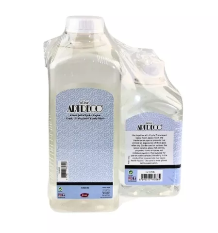 ARTDECO 054M-01 KRİSTAL ŞEFFAF EPOKSİ SERTL 1000ML