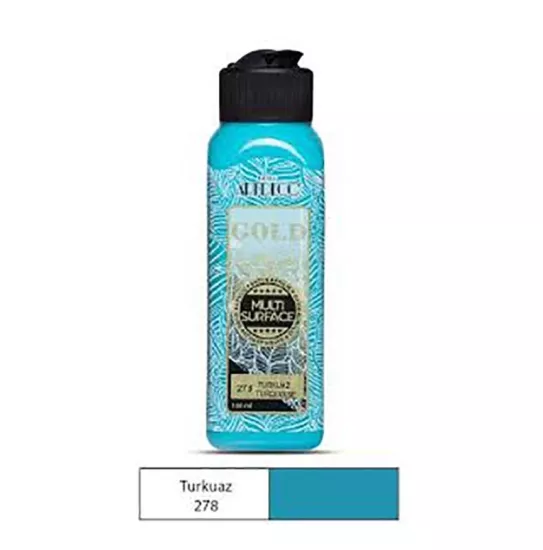 ARTDECO AKRİLİK GOLD BOYA 140ML TURKUAZ