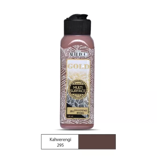 ARTDECO G70R-295 AKRİLİK GOLD BOYA 140ML KAHVERENG