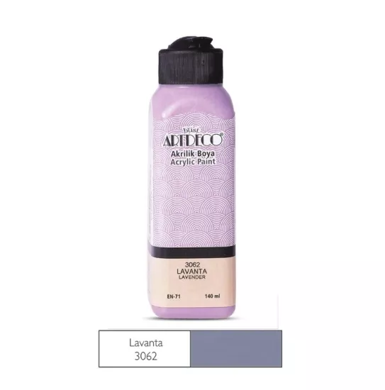 ARTDECO AKRİLİK 140ML LAVANTA