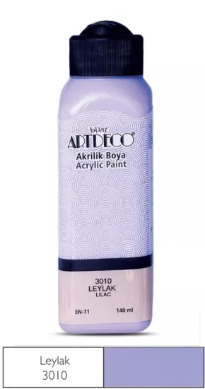 LİSANS ARTDECO AKRİLİK BOYA 140 ML LEYLAK