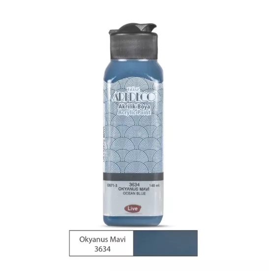 ARTDECO AKRİLİK 140ML OKYANUS MAVİ