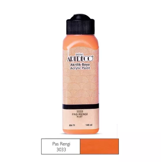 LİSANS ARTDECO AKRİLİK BOYA 140 ML PAS RENGİ