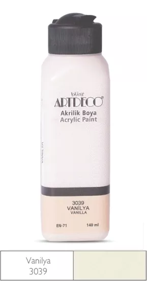 LİSANS ARTDECO AKRİLİK BOYA 140 ML VANİLYA