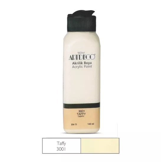 LİSANS ARTDECO AKRİLİK BOYA 140 ML TAFFY