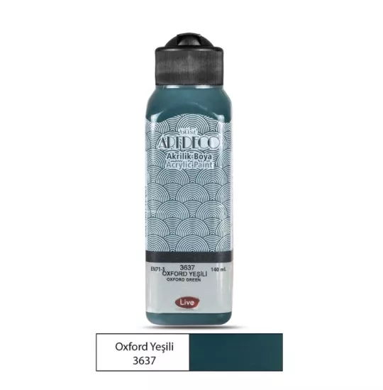 ARTDECO AKRİLİK BOYA 140ML OXFORD YEŞİLİ