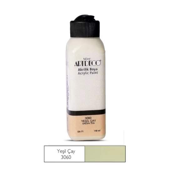 LİSANS ARTDECO AKRİLİK BOYA 140 ML YEŞİL ÇAY