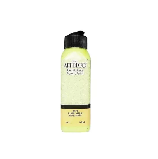 LİSANS ARTDECO AKRİLİK BOYA 140 ML ELMA YEŞİLİ