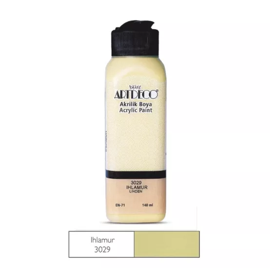 LİSANS ARTDECO AKRİLİK BOYA 140 ML IHLAMUR