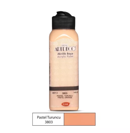 ARTDECO 140 ML PASTEL TURUNCU