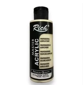 RİCH MASTER AKRİLİK 120 CC ROMA SARISI