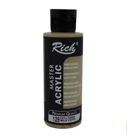 RICH AKRİLİK BOYA 120 CC SÜTLÜ KAHVE