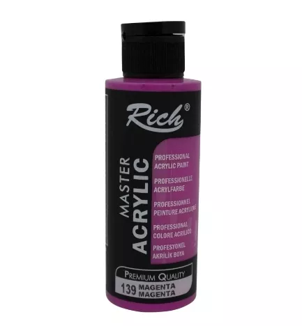 RICH AKRİLİK BOYA 120 CC MAGENTA