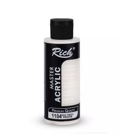 RİCH AKRİLİK BOYA 120 CC KAR TANESİ
