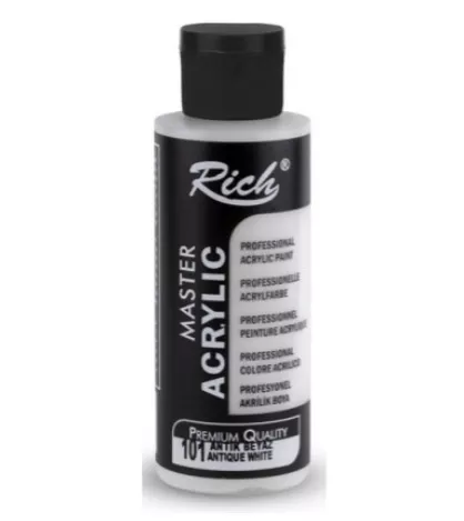 RICH AKRİLİK BOYA 120 CC ANTİK BEYAZ