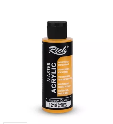 RİCH MASTER AKRİLİK 120 CC SAFRAN