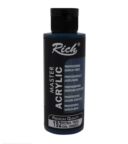 RİCH AKRİLİK BOYA 120 CC PETROL YEŞİLİ