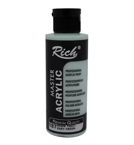 RİCH AKRİLİK BOYA 120 CC BEBEK YEŞİL