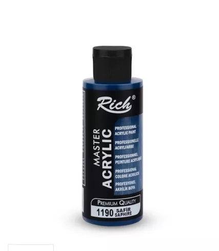 RİCH MASTER AKRİLİK 120 CC SAFİR