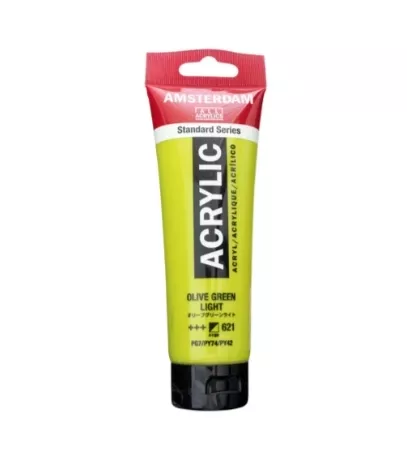 AMSTERDAM ACRYLİC TUBE 120 ML OLİVE GREEN Lİ