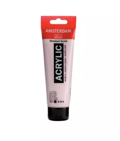 AMSTERDAM ACRYLİC TUBE 120 ML LİGHT ROSE 361
