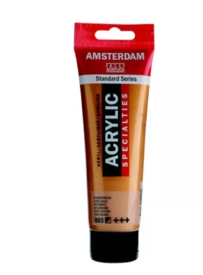 AMSTERDAM ACRYLİC TUBE 120 ML DEEP GOLD 803