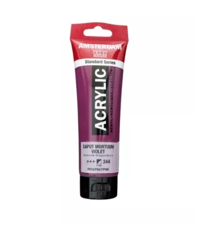 AMSTERDAM ACRYLİC TUBE 120 ML CAPUT MORTUUM VİOLE