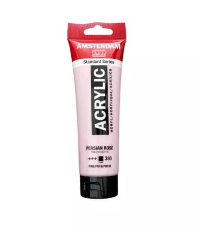 AMSTERDAM ACRYLİC TUBE 120 ML PERSİAN ROSE 330