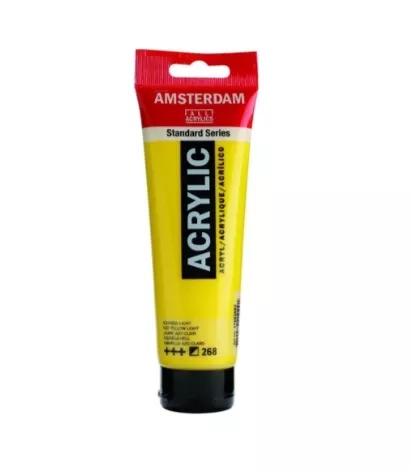 AMSTERDAM ACRYLİC TUBE 120 ML AZO YELLOW LİGHT 268
