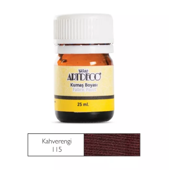 ARTDECO KUMAŞ BOYASI 25ML KAHVERENGİ