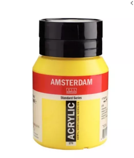 AMSTERDAM 22752 AKRİLİK BOYA 500ML PRİM.YELLOW