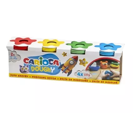 CARİOCA OYUN HAMURU 4’LÜ 110 GR