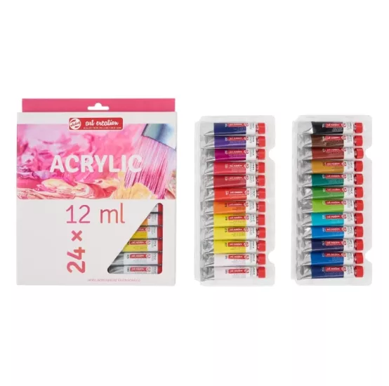 TALENS ACRYLIC SET 24X12ML