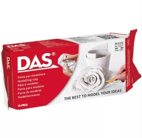 DAS SERAMİK HAMURU 1000GR BEYAZ