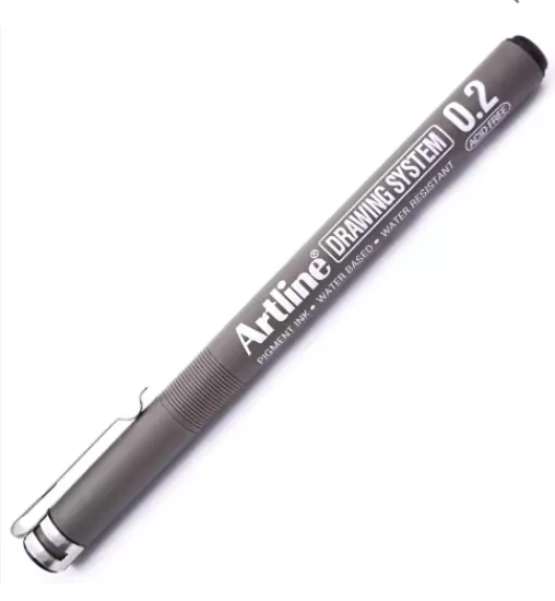 ARTLINE ÇİZİM KALEMİ 0.2 SİYAH