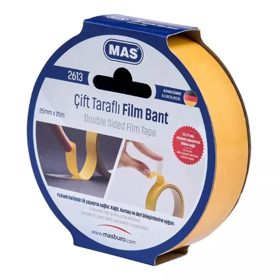 MAS ÇİFT TARAFLI BANT 25MM 25M