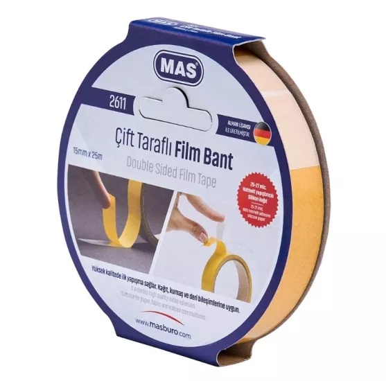 MAS ÇİFT TARAFLI BANT 15MM X 25