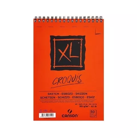 CANSON CROQUIS XL ALBÜM A5 90GR ÜSTEN SPR.50YP