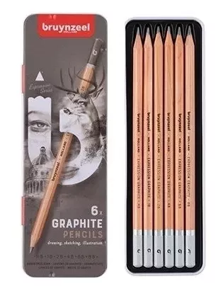 BRUYNZEEL EXPRESSION GRAPHITE 6’LI SET