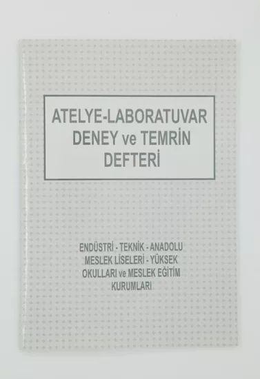 DİLMAN ATELYE TEMRİN DEFTERİ